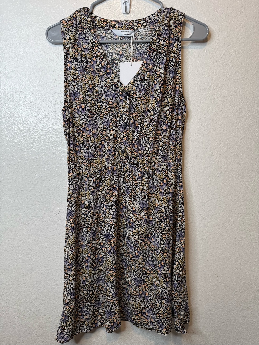 Stockholm Atelier & Other Stories Ditsy Floral Mini Dress Size 4 New Cottagecore